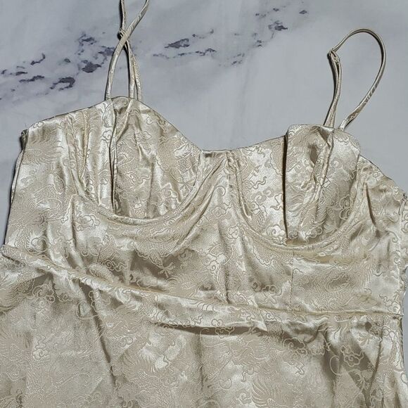 Princess Polly Champagne Pop Mini Dress - Picture 2 of 8